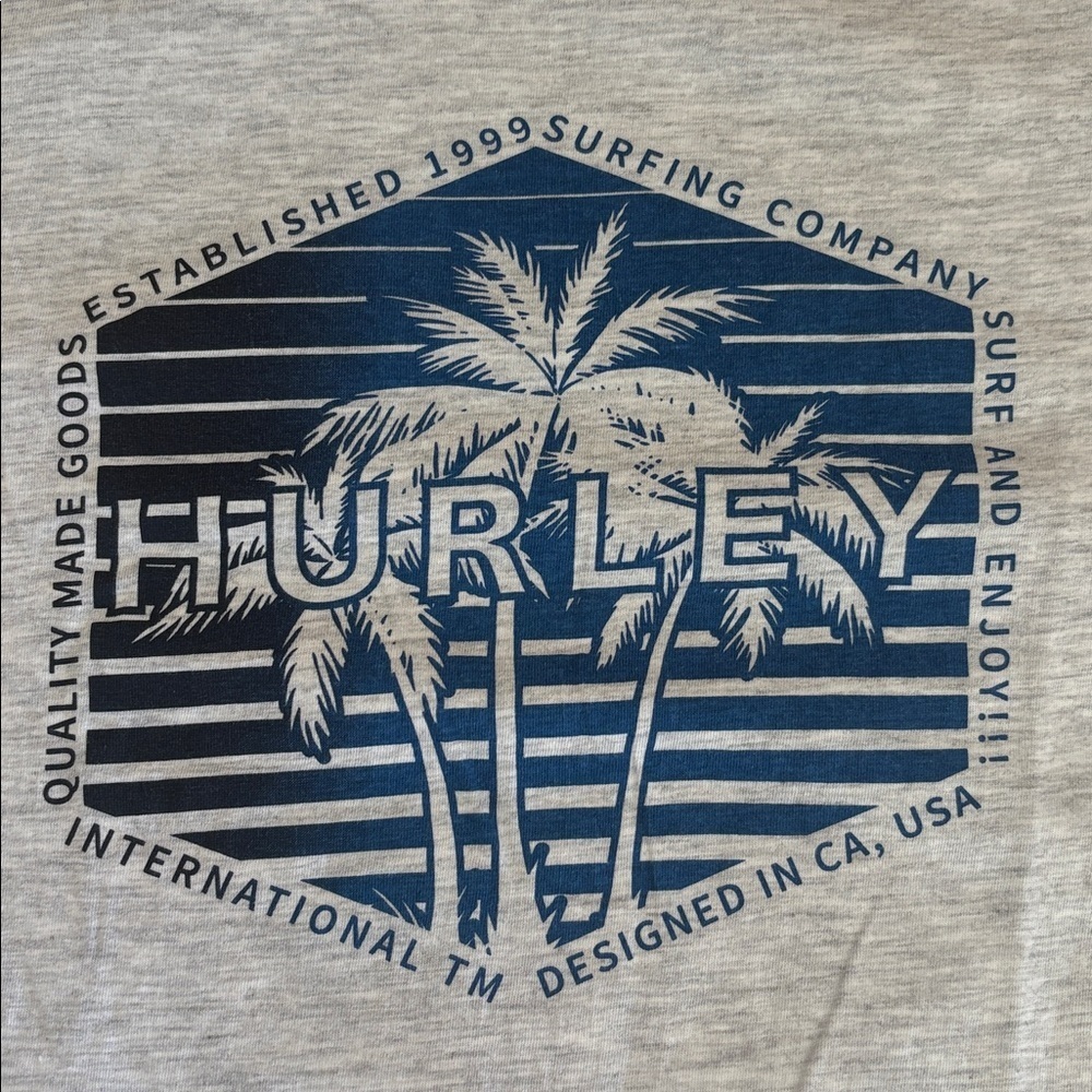 HURLEY Graphic Men’s Tee size x- large - Picture 5 of 6